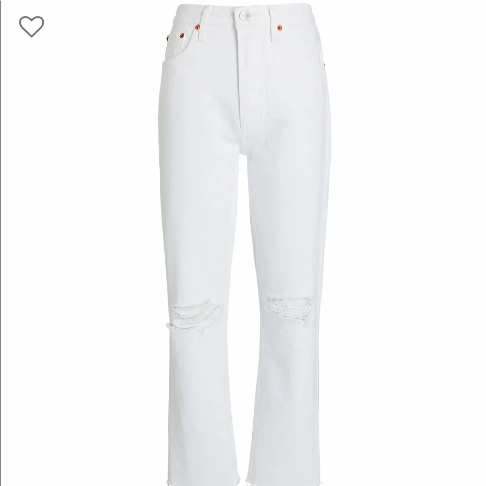 RE/DONE 70s high-rise stove pipe jeans - Picture 2 of 5